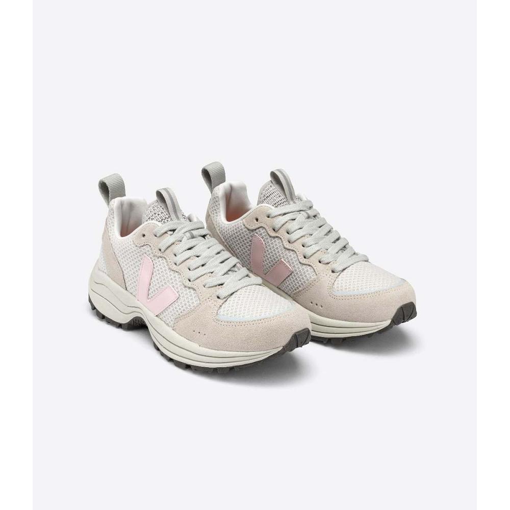 Veja VENTURI HEXAMESH Women's Running Shoes White/Pink | NZ 442DFM